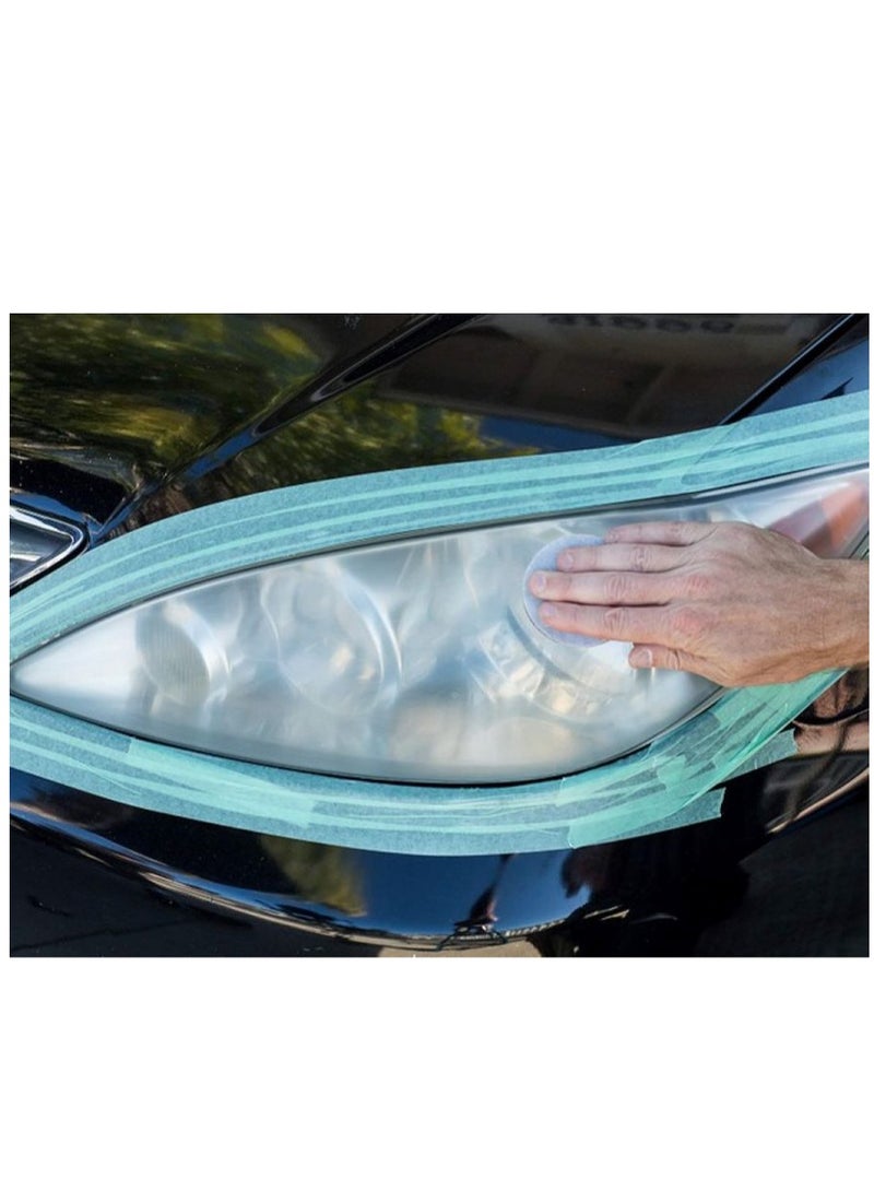 مجوايرز بخاخ طلاء شفاف لحماية المصابيح الأمامية، يحافظ على المصابيح الأمامية واضحة لمدة عام كامل - Image 2