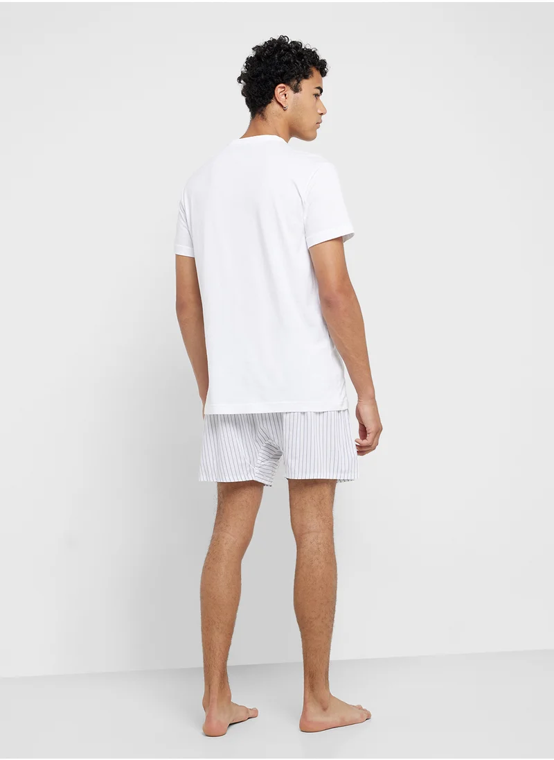 كالفن كلاين T-Shirt And Shorts Sets