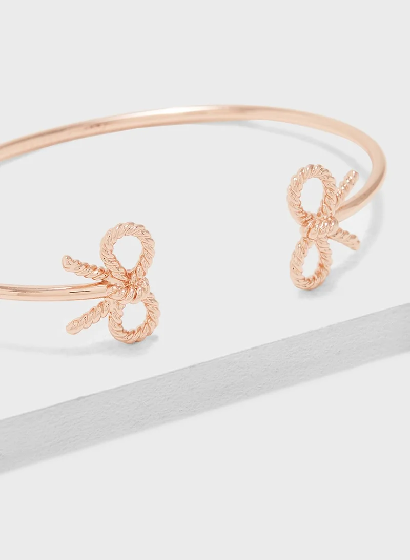 OLIVIA BURTON Vintage Bow Open Ended Bracelet