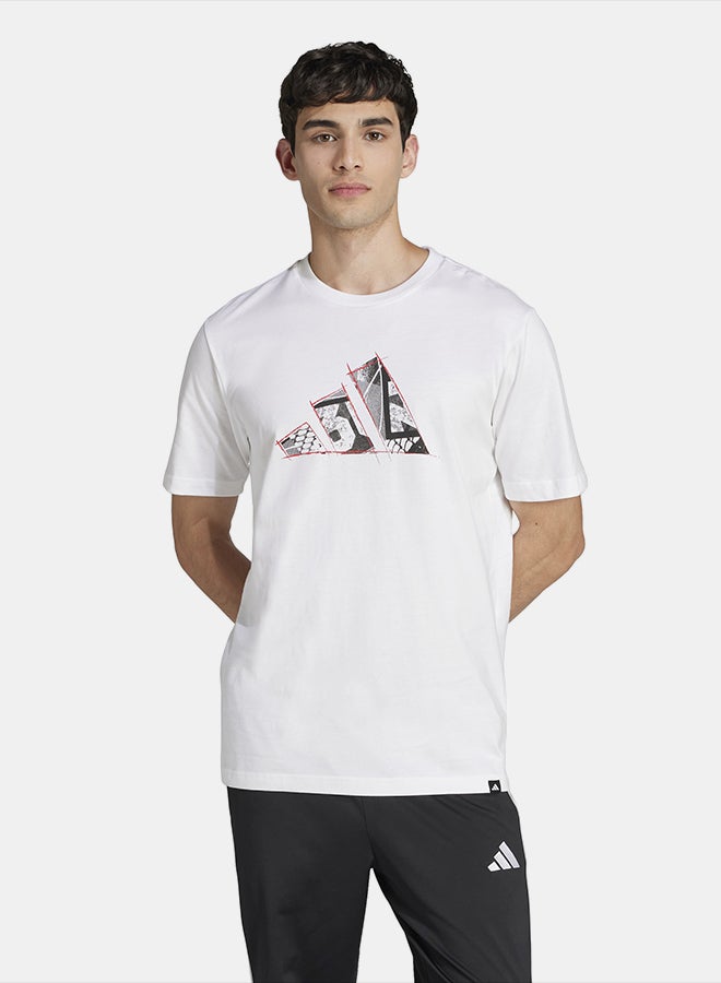 Adidas Logo Graphic Tee - Image 1
