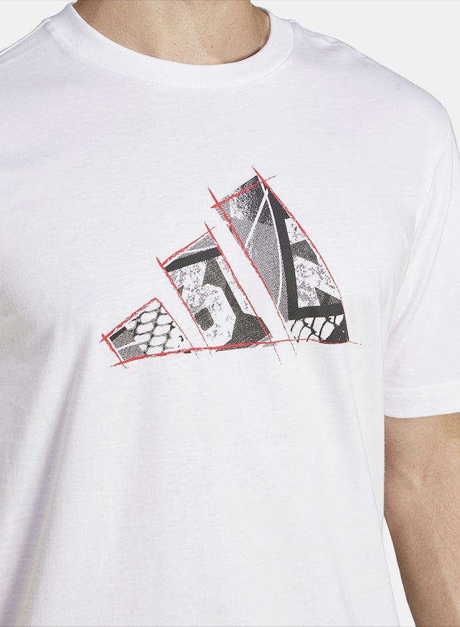 Adidas Logo Graphic Tee - Image 5