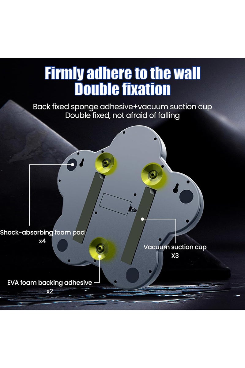 آلة ملاكمة موسيقية ، آلة ملاكمة مثبتة على الحائط مع قفازات ملاكمة، 3 سرعات وإضاءة LED، آلة ملاكمة موسيقية ذكية بتقنية البلوتوث، آلة ملاكمة... - Image 5
