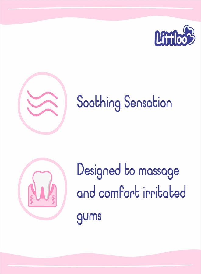 Littloo: Littloo Baby Teether : Delightful, Natural Relief for Tiny Gums (Panda Pink PO1) - Image 5
