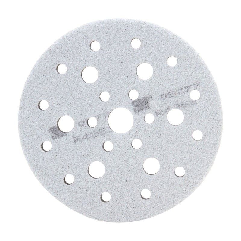 3M Hookit Soft Interface Pad, 05777, 6 in x 1/2 in x 3/4 in, Foam, Hole Pattern, Finer Finish for Auto Body Sanding Applications, 1 Pad - Image 1