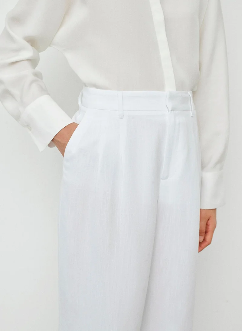 MAVI White Culotte Pants