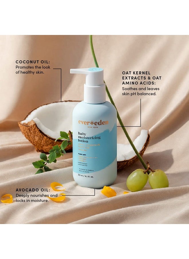 Evereden - Baby Moisturizing Lotion Fragrance Free 8.5 Fl Oz. Clean And Natural Baby Lotion Nontoxic And Fragrance Free Plantbased And Organic Ingredients - Image 1