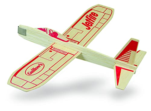 Guillows Balsa Wood Gliders Jetfire Twin Pack & Sky Streak Twin Pack Gift Set Bundle - (4 Planes Total) by Guillow - Image 3
