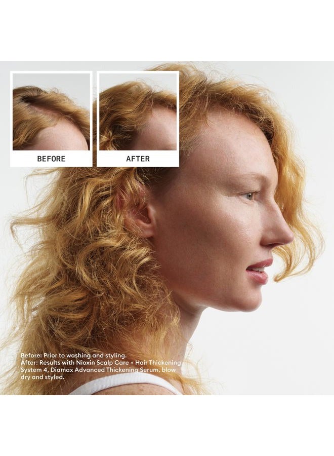 Nioxin Scalp + Hair Thickening System 4 | For Colored or Damaged Hair with Progressed Thinning| With Niacinamide and Biotin | Trial Size | 1 Month Supply - Image 2
