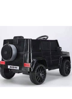 GOLD MANTIS Mercedes Benz Amg G63, Licensed Electric Car, Ride On Car With Remote Control For Kids - Black  - Image 4