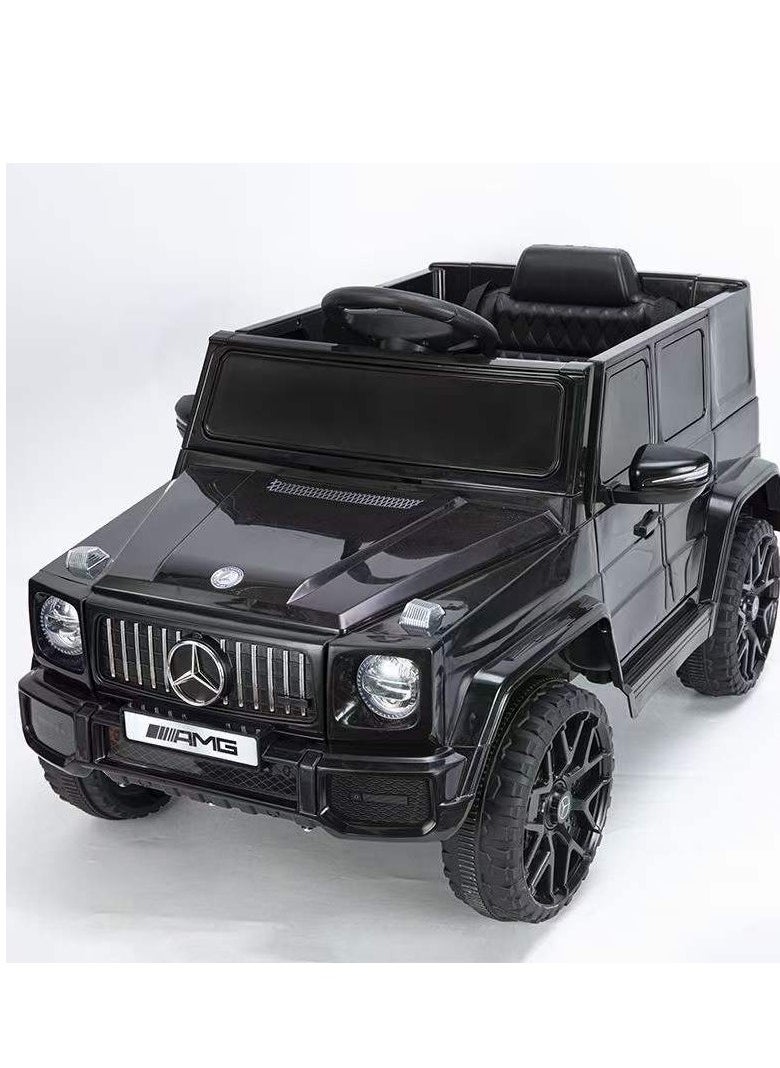 GOLD MANTIS Mercedes Benz Amg G63, Licensed Electric Car, Ride On Car With Remote Control For Kids - Black  - Image 1