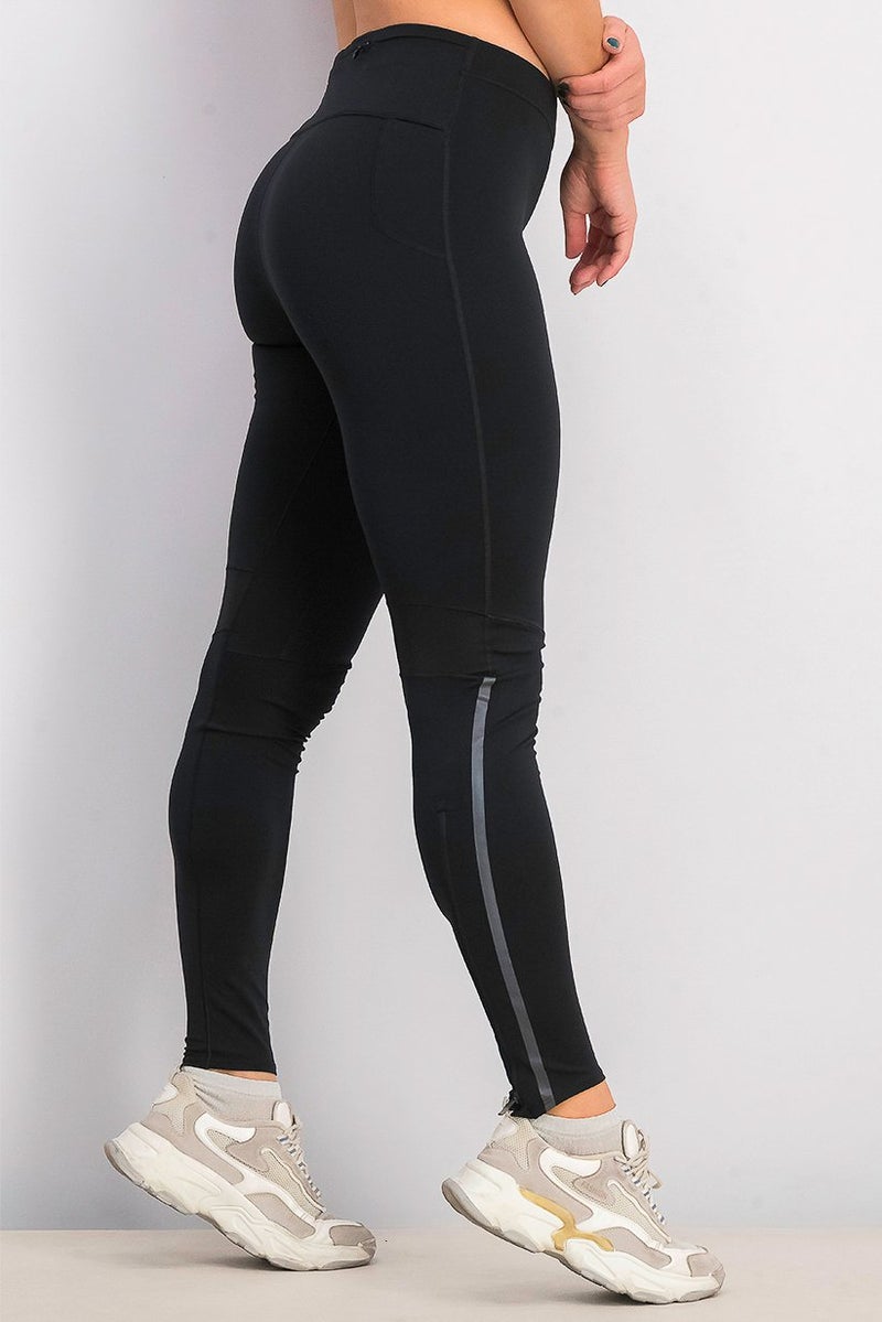 Adidas Women Saturday Long Tights, Black - Image 3