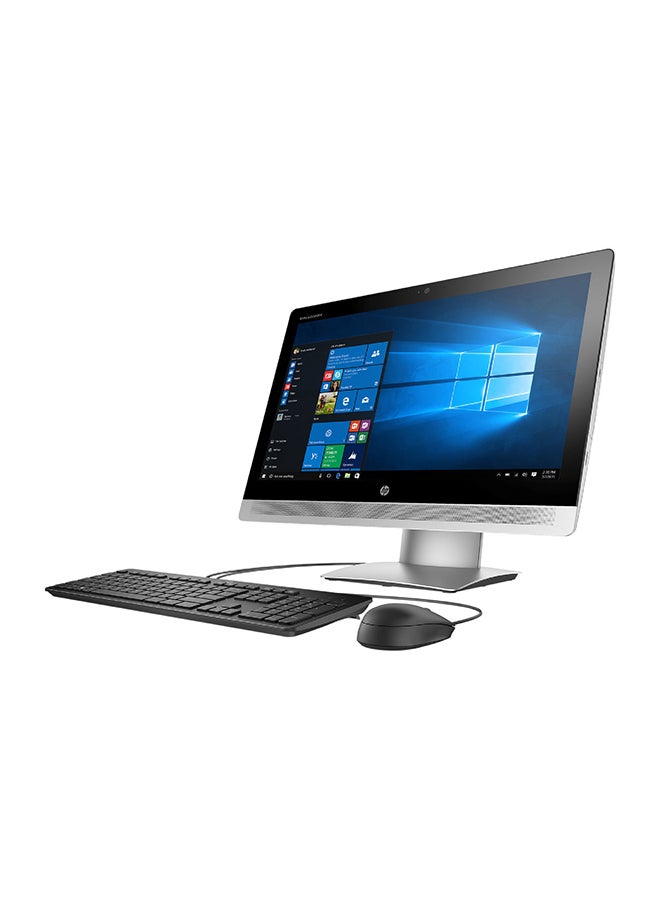 HP مجدد - كمبيوتر مكتبي شامل EliteOne 800 G2 AIO مع شاشة HD بحجم 23 بوصة، معالج Intel Core i5/الجيل السادس/ذاكرة RAM سعة 8 جيجابايت/قرص SSD سعة 256 جيجابايت مع غرفة CD - Image 3