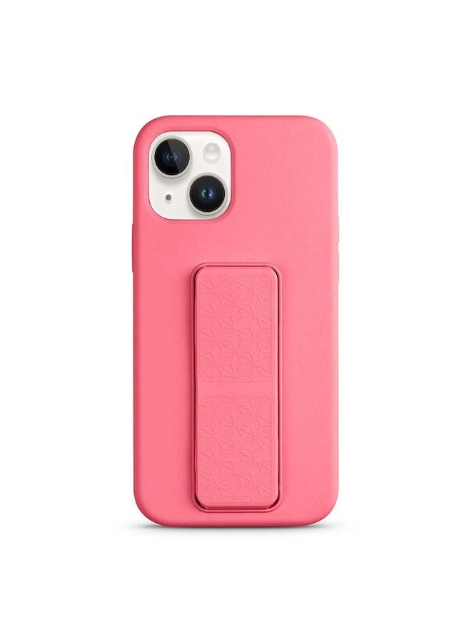 اس-توب جراب لهاتف iPhone 13 مع حامل سيليكون سائل - Image 1