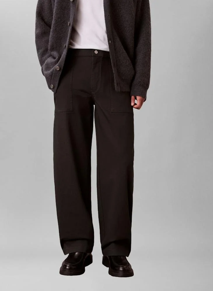 Calvin Klein Jeans Barrel Utility Chino Pants