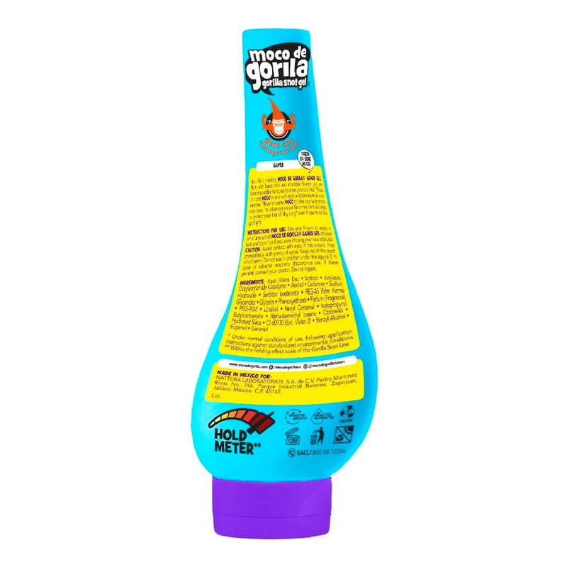 Moco de Gorila Gamer, Hair Styling Gel, Long-Lasting Hold, Reactivatable with Water, 3-Pack of 11.92 Oz Each, 3 Squeezable Bottles. - Image 4