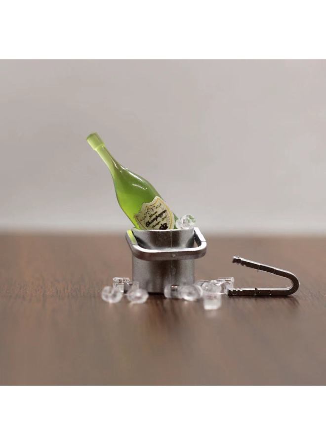 Doll House Obll Pocket Miniature Simulation Mini Small Supermarket Resin Beer Mug Fancy Soldier Ornaments-Color:Transparent Beer Mug 1  - Image 5