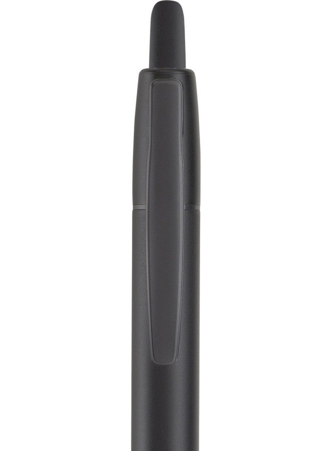 PILOT قلم حبر جاف قابل للسحب من مجموعة Axiom بلون أسود غير لامع وحبر أزرق متوسط النقطة (71414) - Image 4