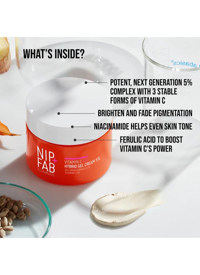NIP+FAB Vitamin  C Fix Hybrid Gel Cream New  - Image 5