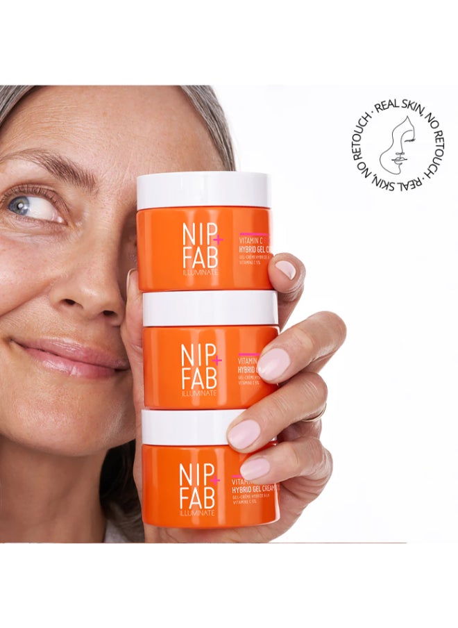 NIP+FAB Vitamin  C Fix Hybrid Gel Cream New  - Image 4