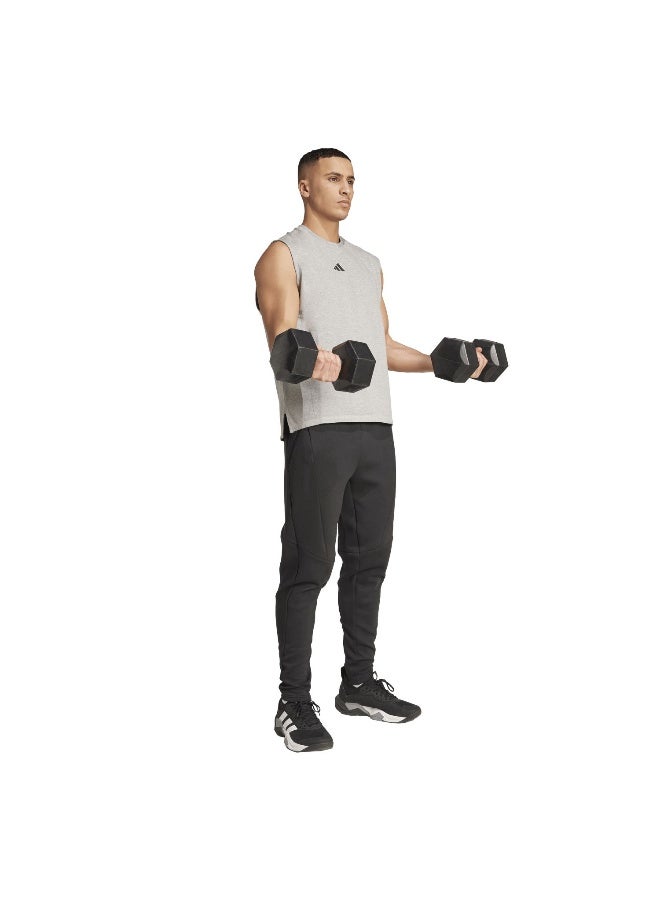 Adidas D4T X Sl Tee Grey Training T-Shirts For Men XS - Image 4
