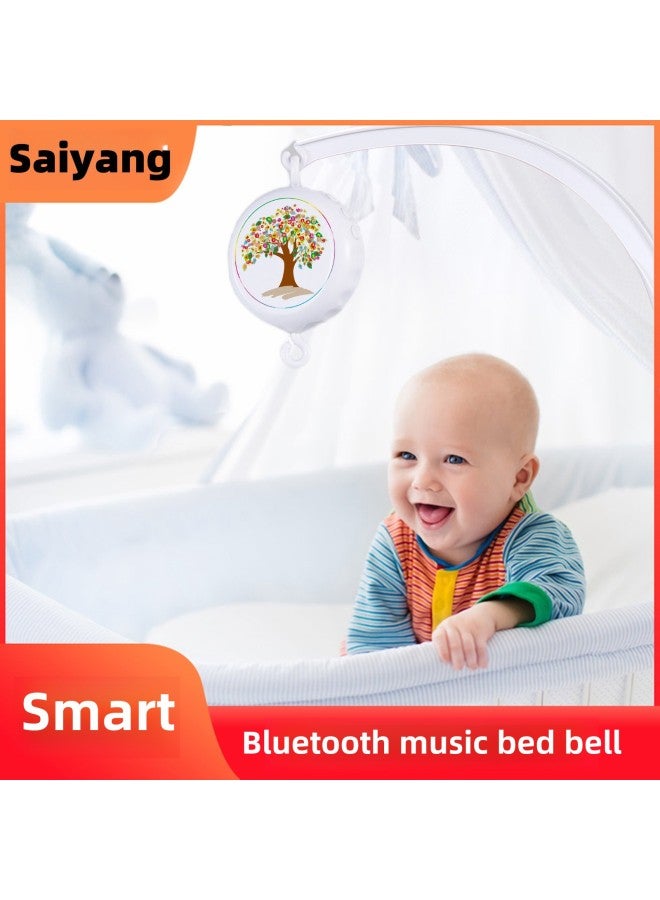 36 Smart Baby Bed Bell Bluetooth Edition To Soothe Classic Piano Music To Sleep And Sleep-Color:Battery Version-36 Piano Songs + Bluetooth  - Image 3