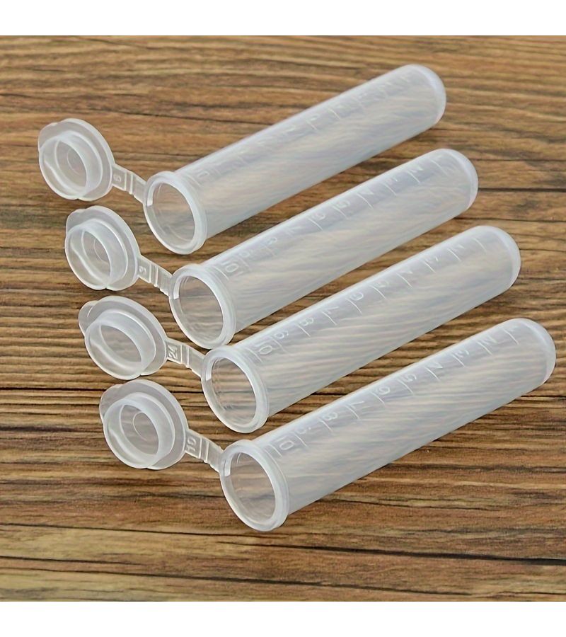 1pc Clear Sewing Needle Storage Tube Plastic Pin Bottle Organizer DIY Craft Holder - Image 2
