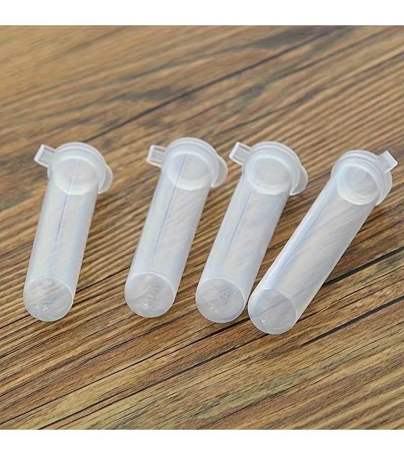 1pc Clear Sewing Needle Storage Tube Plastic Pin Bottle Organizer DIY Craft Holder - Image 1
