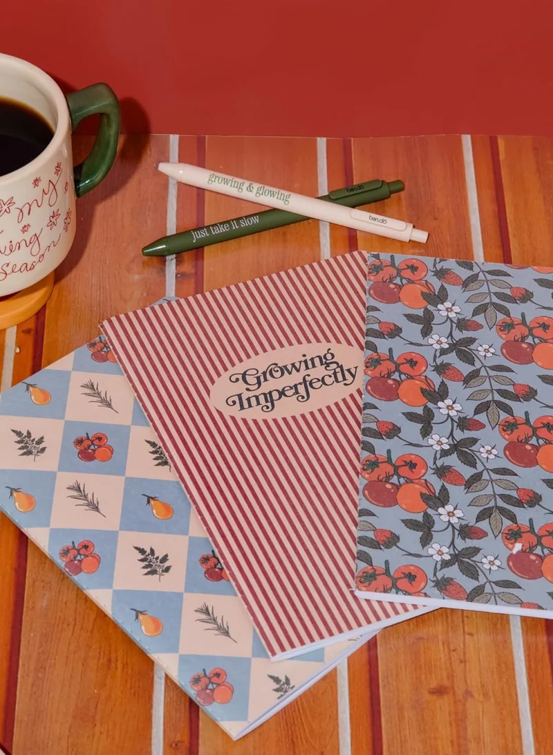 بان دو Notebook Set of 3, Growing Imperfectly