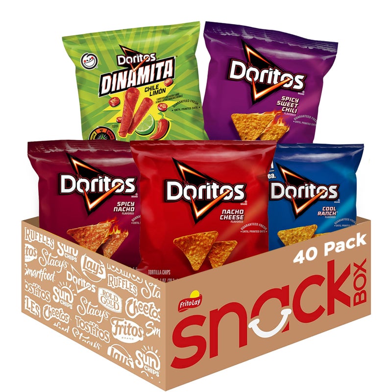 Doritos Flvrd Tortilla Chis Variety Pack Doritos Variety - Image 3