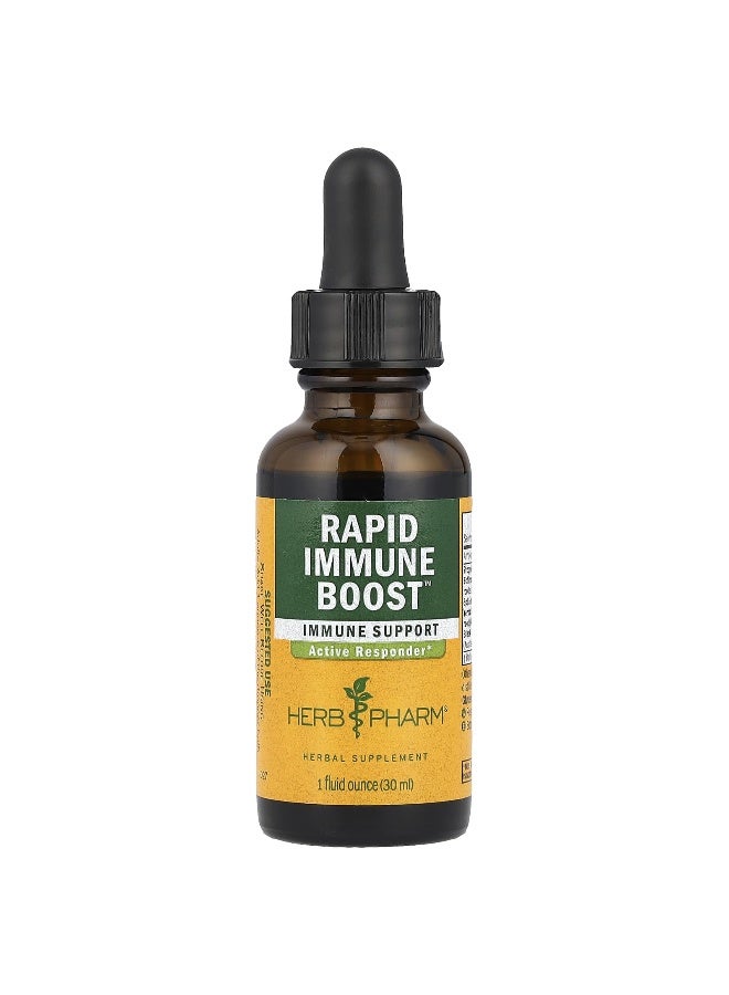 Herb Pharm, Rapid Immune Boost™, 1 fl oz (30 ml) (Packaging may vary) - Image 1