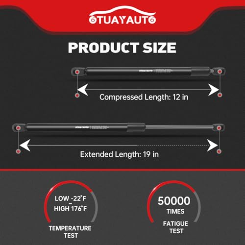 OTUAYAUTO Replacement for 2011-2014 Kia Sorento Liftgate Lift Support - OTUAYAUTO Rear Tailgate Strut - OEM# 81771-1u000 (Pack of 2) - Image 3