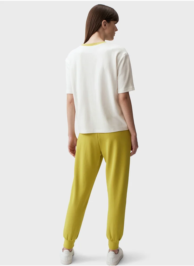 جيمي كي Crew Neck T-Shirt