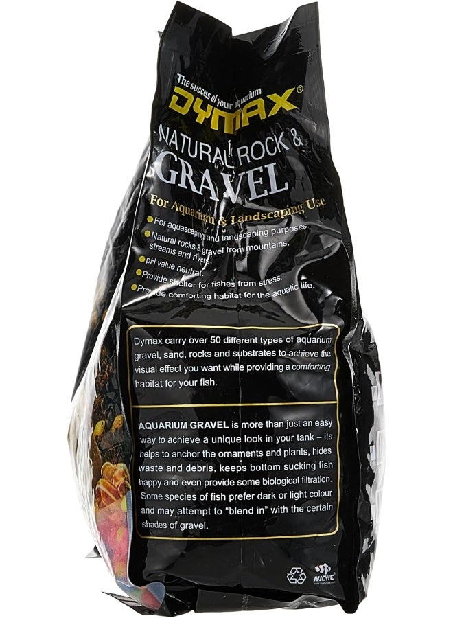 Dymax Aquarium Substrate Stones, Multi-Colour, 4 kg - Image 3