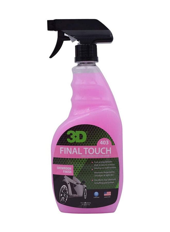 3D 3D Final Touch High Definition Car Care Showroom Finish  - Image 2