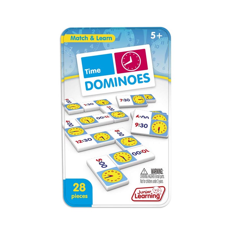 Junior Learning JL486 Time Dominoes Small - Image 4