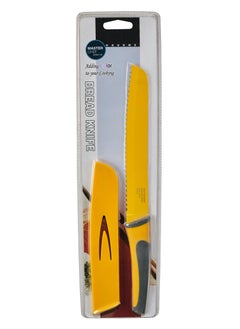 Master Chef 20 cm Knife With Sheath Tefal  Colors Serrated - Master Chef 
