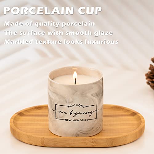 Freejac House Warming Gifts New Home Housewarming Gift for Women Men Friend New Home Gift Ideas New Homeowner Gifts House Warming Decoration Party Decor Porcelain Ceramics Scented Candle - Image 4