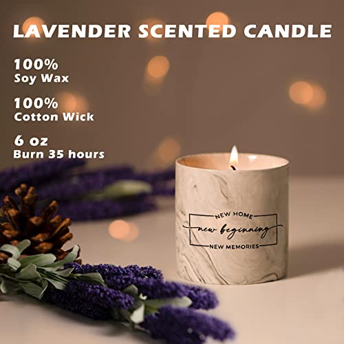 Freejac House Warming Gifts New Home Housewarming Gift for Women Men Friend New Home Gift Ideas New Homeowner Gifts House Warming Decoration Party Decor Porcelain Ceramics Scented Candle - Image 3
