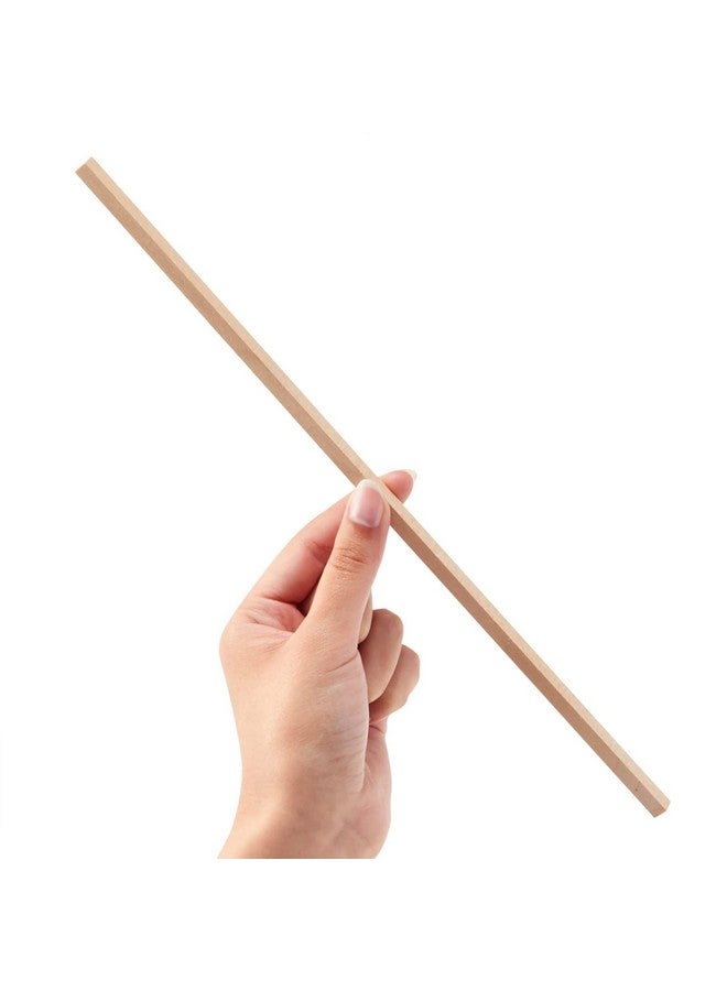 Bright Creations 25 Pack Square Wooden Dowels For Crafting Unfinished Hardwood Sticks For Diy Supplies (1/4 X 12 Inch) - Image 3