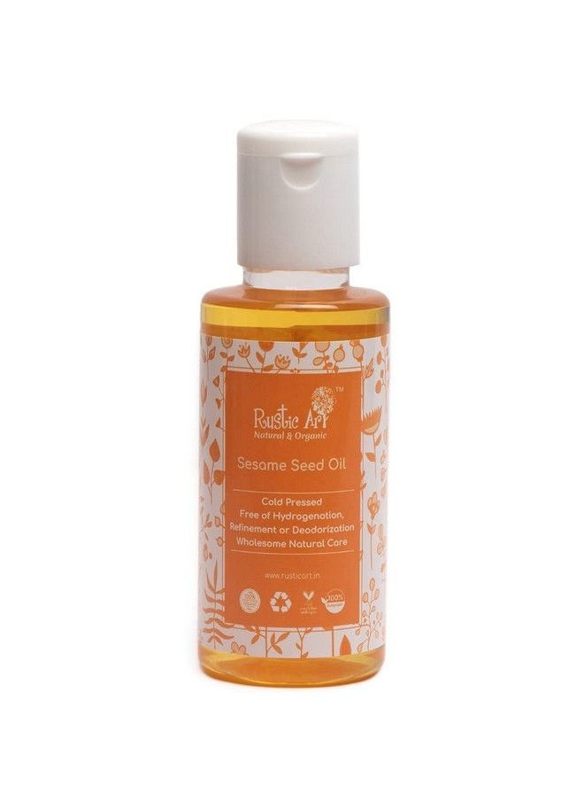 Rustic Art - Organic Sesame Seed Oil Coldpressed 100Ml - Image 1