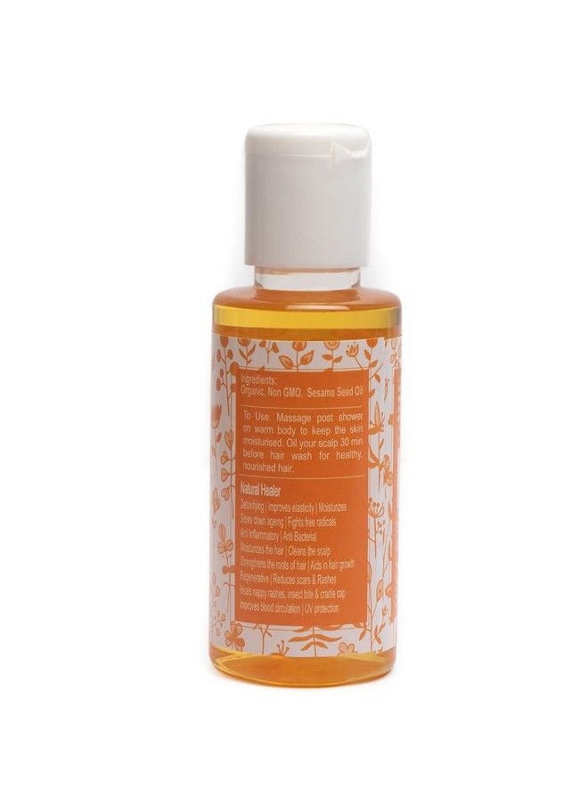 Rustic Art - Organic Sesame Seed Oil Coldpressed 100Ml - Image 1