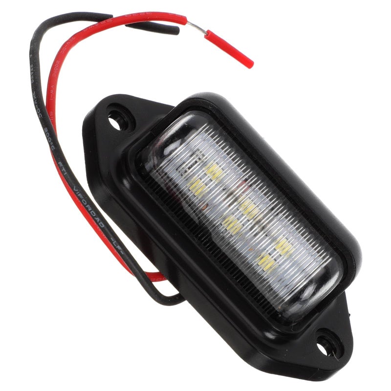 5pcs Led License Plate Light Taillight Tag Lamp for Trailer Truck Van X5pcs 6.6x3.3cm - Image 2