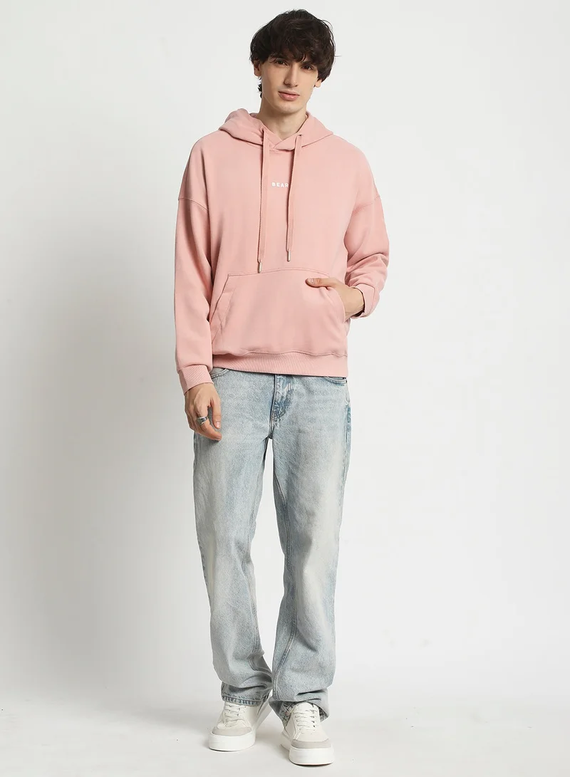 THE BEAR HOUSE Men's Hoodie Casual Pullover Sweatshirt with Kangaroo Pocket and Adjustable Hood Soft Warm and Stylish for Winter Travel and Everyday Wear