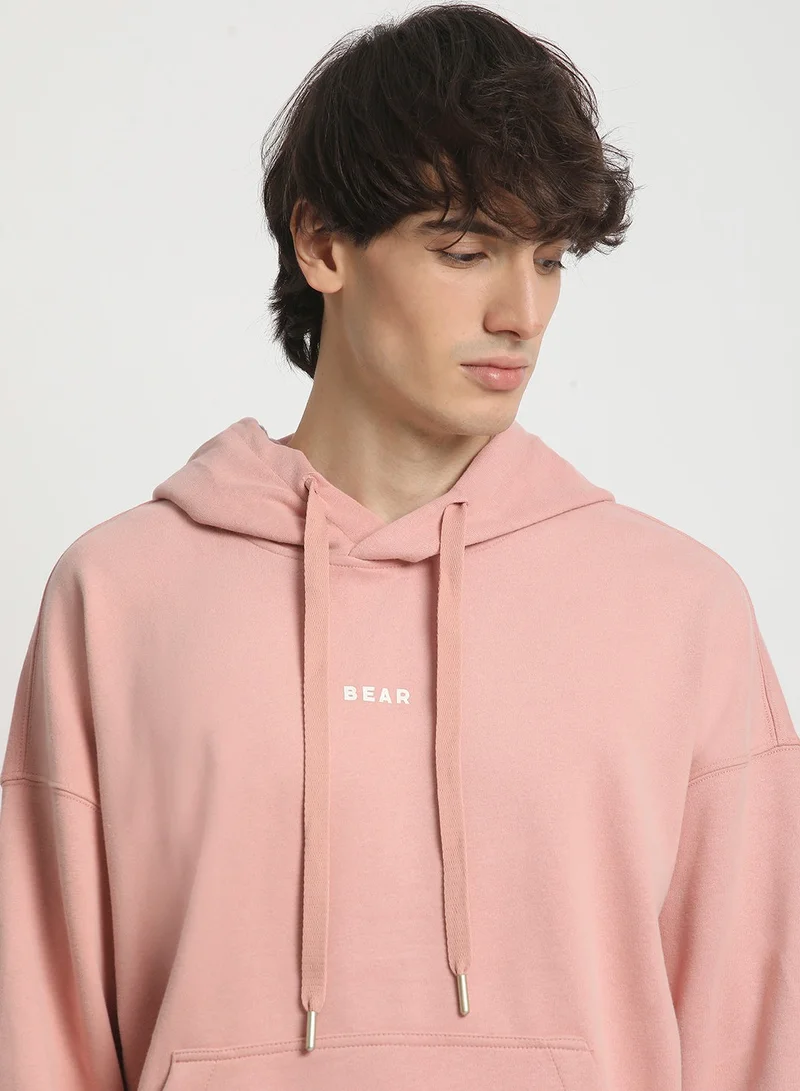 THE BEAR HOUSE Men's Hoodie Casual Pullover Sweatshirt with Kangaroo Pocket and Adjustable Hood Soft Warm and Stylish for Winter Travel and Everyday Wear