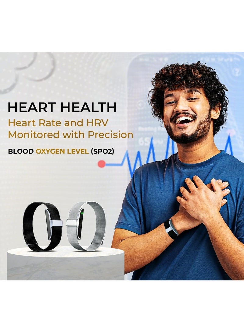 جي ستايل سوار ذكي 2208A لتتبع معدل ضربات القلب واللياقة البدنية للرجال والنساء (أسود) - Image 5
