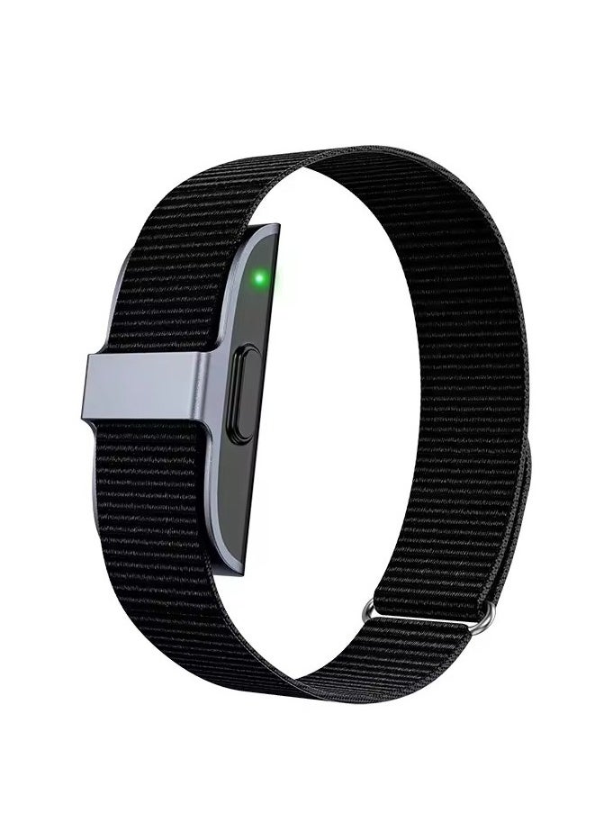Jstyle - 2208A Smart Bracelet Heart Rate Blood Pressure Monitor Pedometer Sport Fitness Tracker Men Women Electronic Bracelet (Black) - Image 1