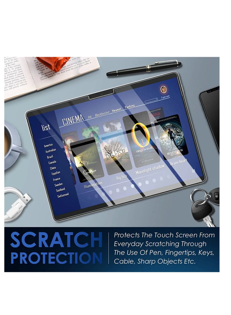 2-Pack Screen Protector Compatible with Microsoft Surface Pro 11 2024/ Pro 10/ Pro X/Pro 9/ Pro 8 13", Tempered Glass Clear Film, Anti-Scratch, 9H Hardness, Easy Installation - Image 5