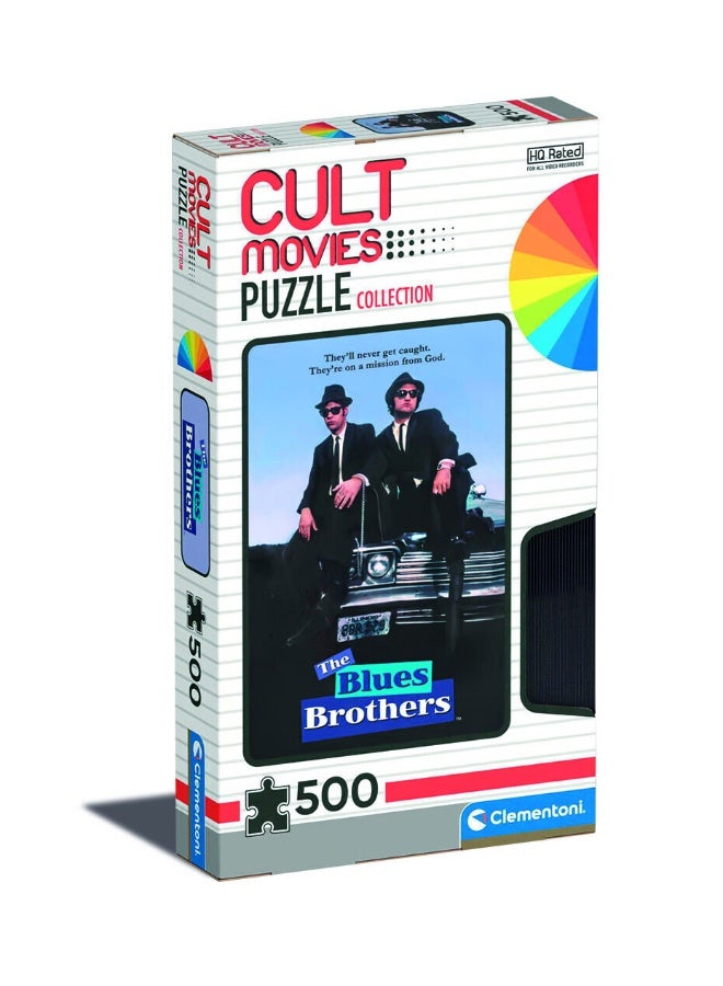 Clementoni The Blues Brothers Cult Movie Puzzle - 500 Pcs - Image 1