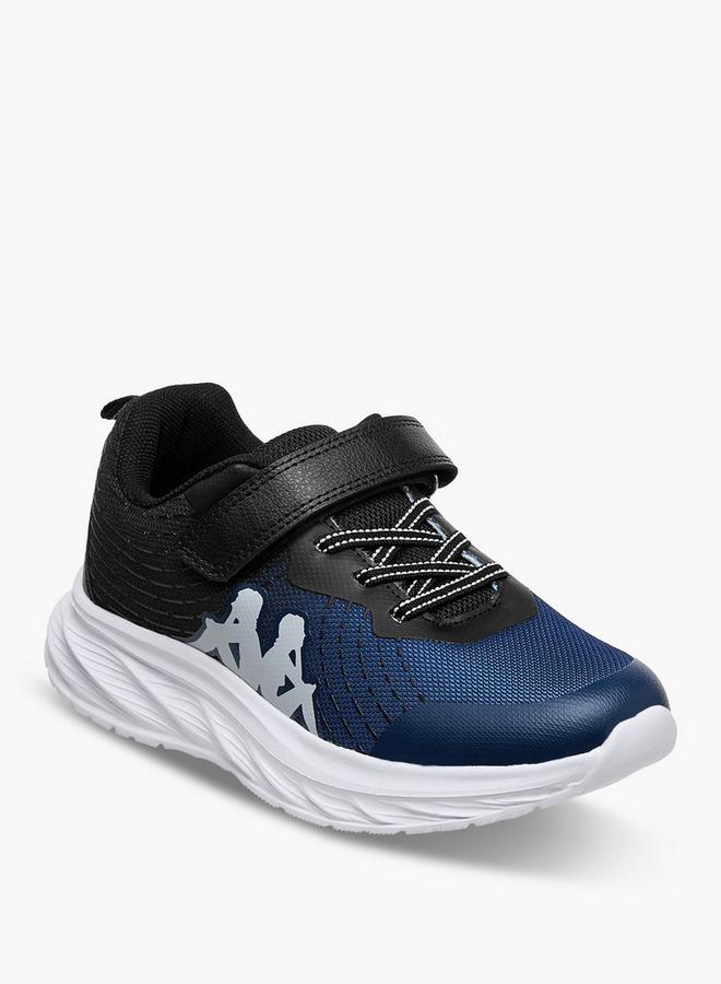 Kappa Unisex Logo Print Hook and Loop Sports Shoes - Image 1