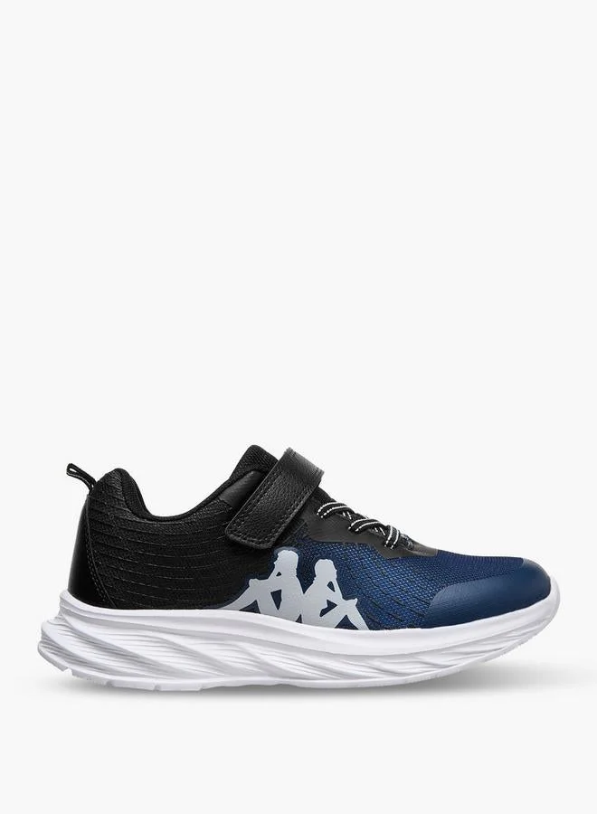 Kappa Unisex Logo Print Hook And Loop Sports Shoes